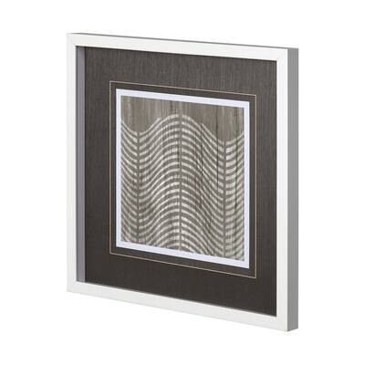 Weathered Wood Patterns X Framed Art Print