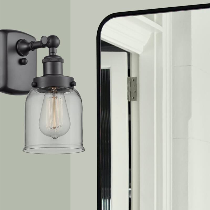 Innovations Lighting Small Bell 5" Wide Bathroom Sconce