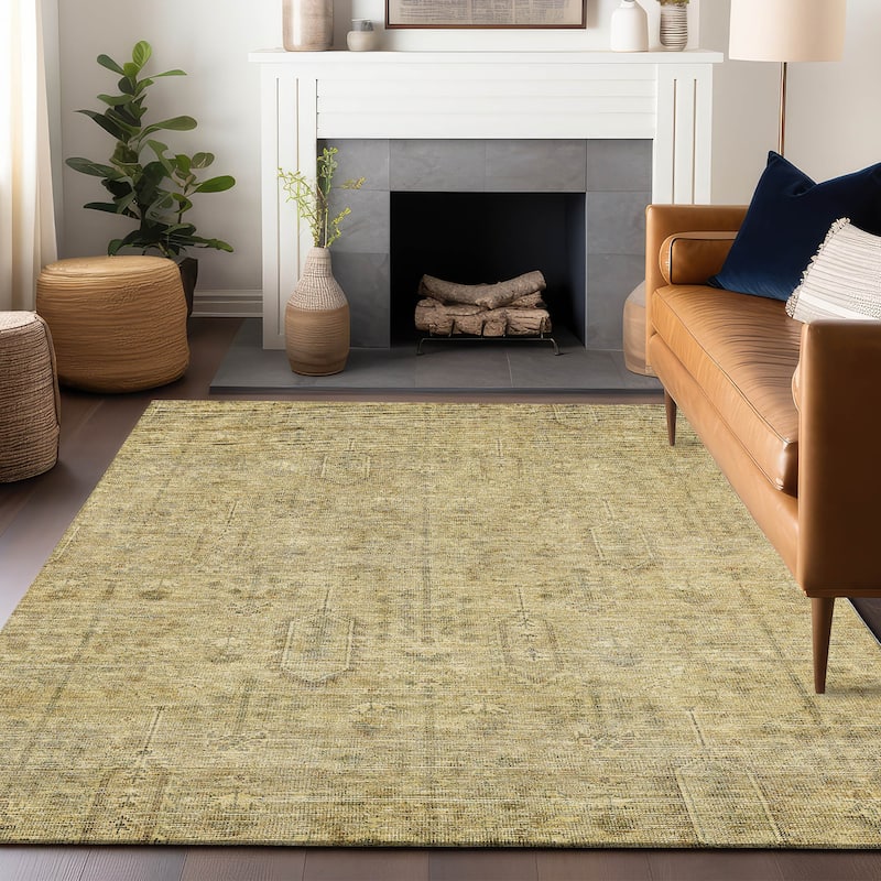 Premium Washable Super Soft Vintage Global Mayfield Rug