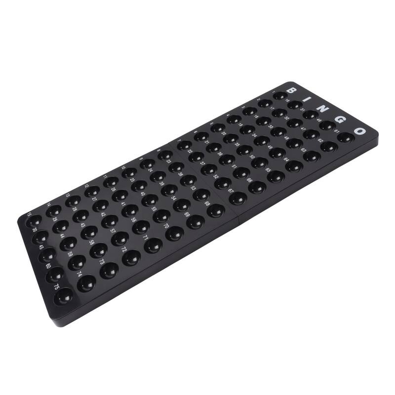 GSE™ Bingo Master Board for 7/8" Bingo Balls, Plastic Bingo Calling Board for Bingo Game
