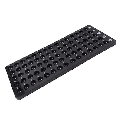 GSE™ Bingo Master Board for 7/8" Bingo Balls, Plastic Bingo Calling Board for Bingo Game