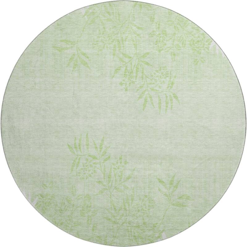 Premium Washable Super Soft Floral Imprints Mayfield Rug