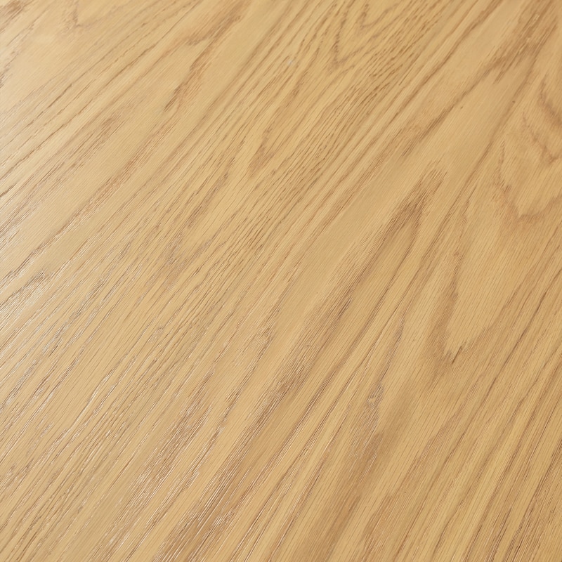 Solid Wood Round Dining Table Kitchen Table with Tabletop and Tapered Base for Living/Dining Room Coffee Office