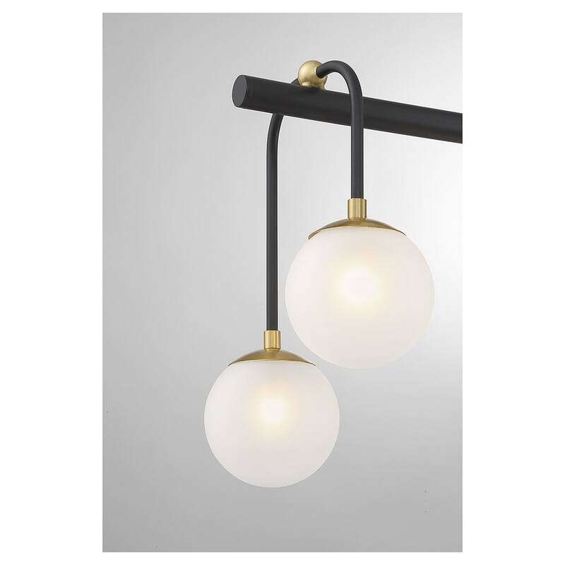Savoy House 1-6699-8 Couplet 8 Light 38" Wide Linear Chandelier
