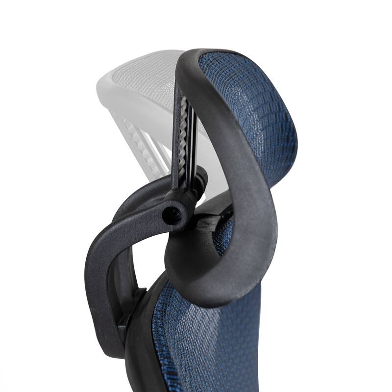 Ergonomic Mesh Office Chair with Synchro-Tilt, Headrest, Adjustable Pivot Arms