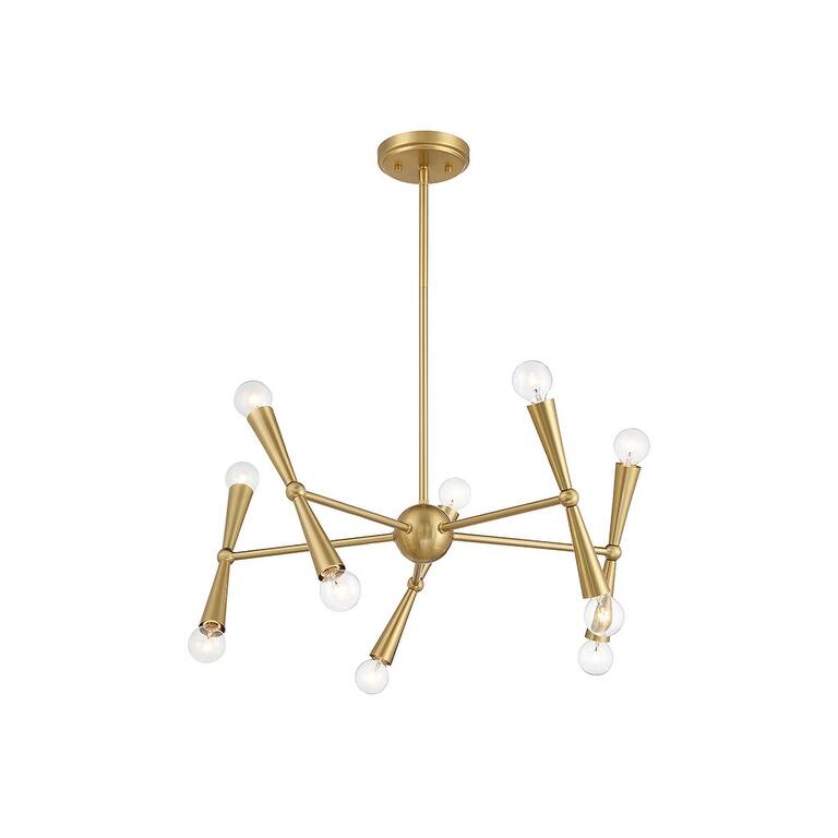 Bellevue SHCH39739 10 Light 24" Wide Sputnik Chandelier