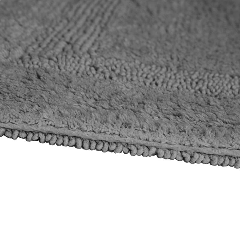 Fabstyles Basix Soft & Absorbent Reversible Cotton Bath Rug