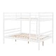 preview thumbnail 40 of 41, Full over Full Wooden Bunk Bed,High Guardrail,Ladder,Kids Teens,Dorm