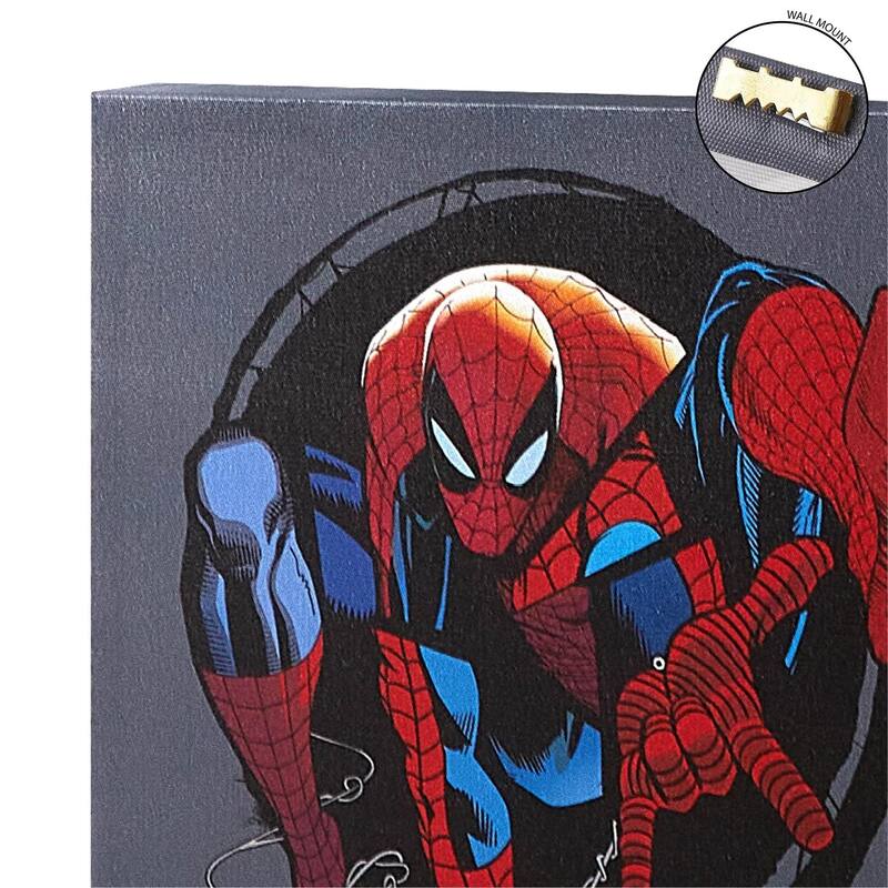 Marvel Spiderman 4 Pack Canvas Wall Art