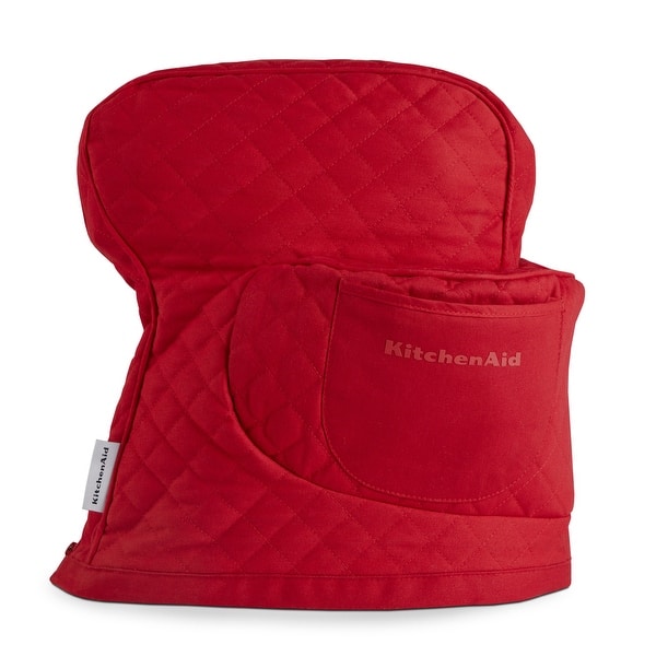 slide 2 of 20, KitchenAid Quilted Fitted Mixer Cover Single Pack - 14.375"x18" Passion Red