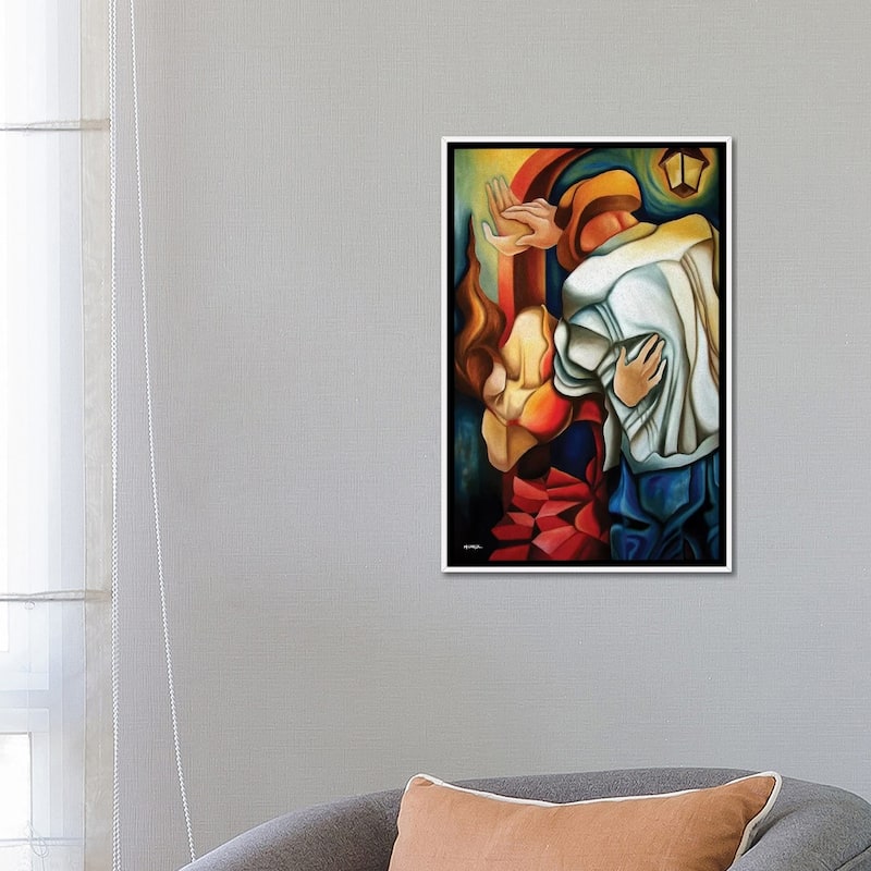 iCanvas "Dancers" by Dixie Miguez Framed Canvas Print