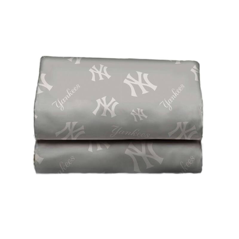 MLB New York Yankees Rotary 4-piece Twin Bed in a Bag Set