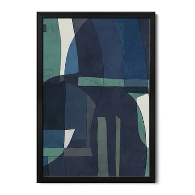 Night Barcelona II Premium Framed Poster by PI Studio