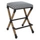 preview thumbnail 1 of 11, Uttermost Braddock Backless Counter Stool - 18.75"W x 27.63"H x 18.75"D