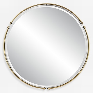 Uttermost Wesley Round Mirror
