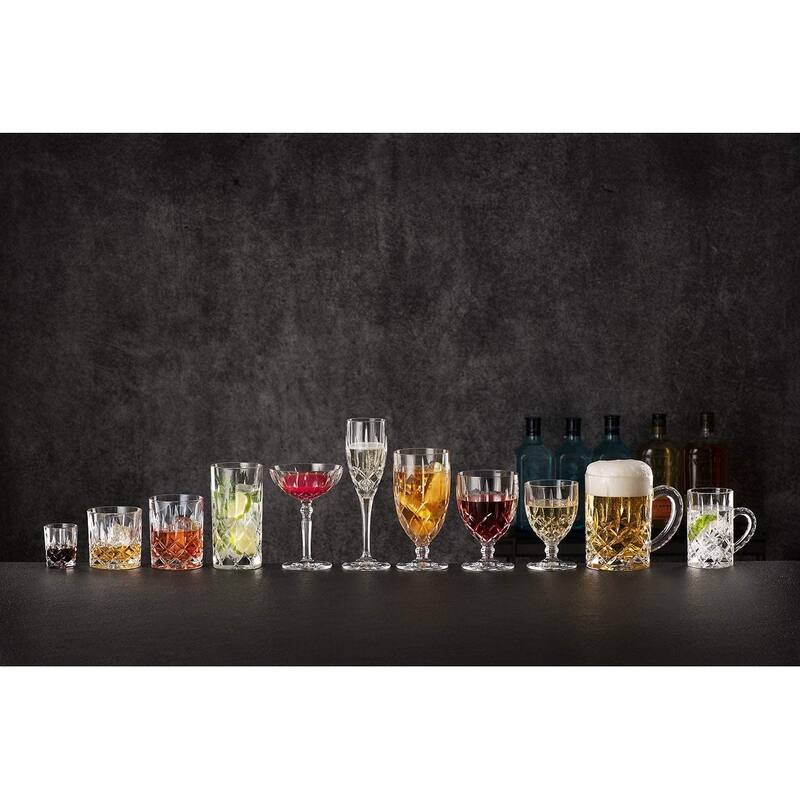 Nachtmann Set of 4 Noblesse Long Drink Glasses - 13.22 oz.