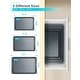 preview thumbnail 5 of 5, BLACK+DECKER 3-Piece Carbon Steel Baking Sheet Set, Includes 13”, 15”, 17” Cookie Sheets for Baking