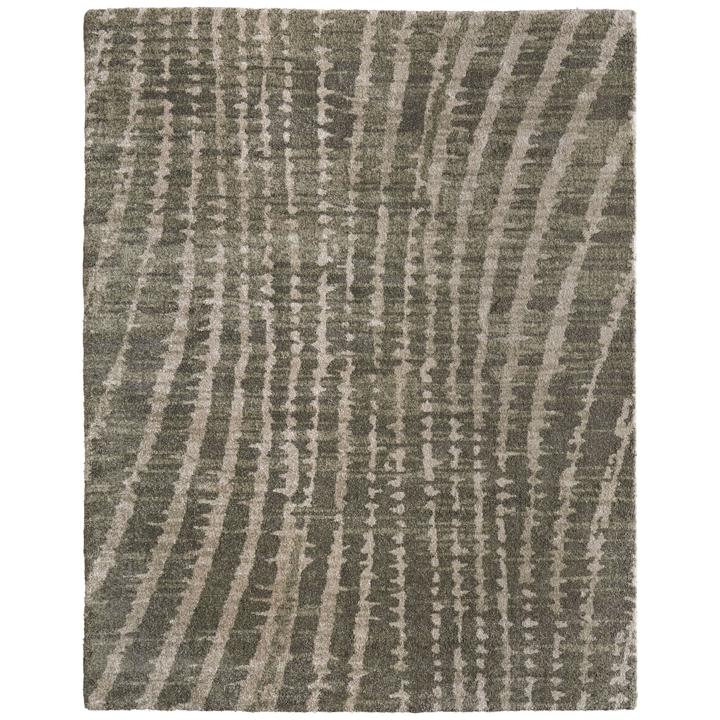 Grand Bazaar Peavy Machine Made Abstract Modern Area Rug