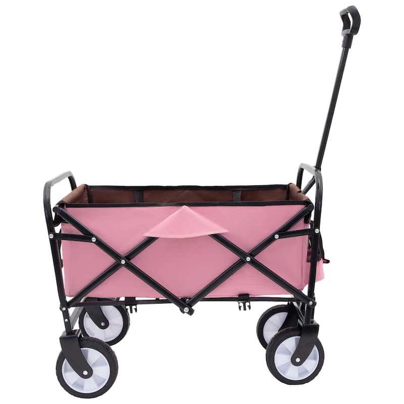 225 lb Collapsible Wagon Cart with Strapping System