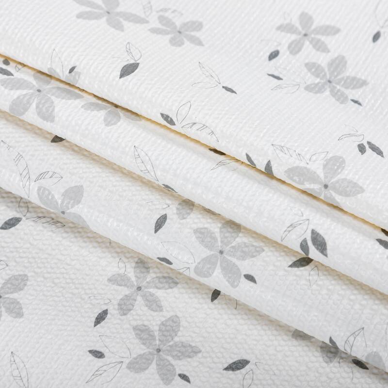 Ray Star Gray Floral Shelf liner Independence Day 18x96 12×120 In