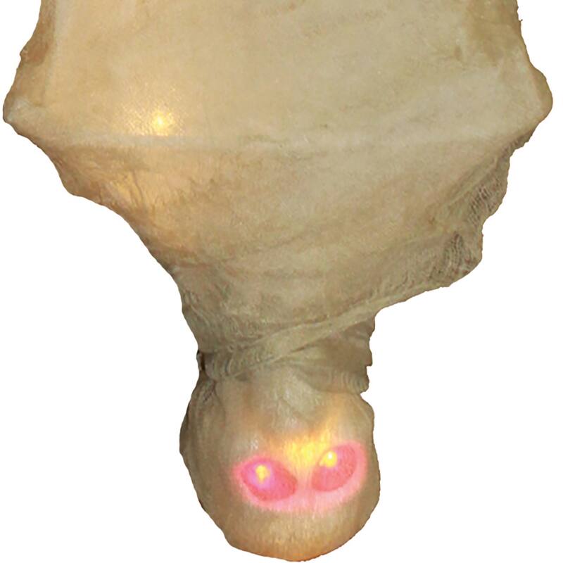 42" Hanging Light Up Upside Down Mummy