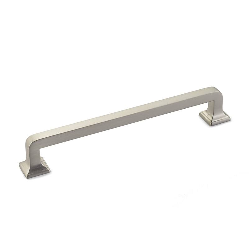 Schaub and Company Menlo Park 8" Center to Center Handle Cabinet Pull - Satin Nickel