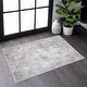 preview thumbnail 2 of 7, LOOM & LUXE Collection Grey/Multi/Abstract Non-Shedding Area Rug