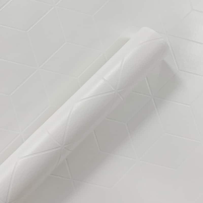 Erismann Cube Geometric Paintable Wallpaper - 20.9 in. W x 33 ft. L
