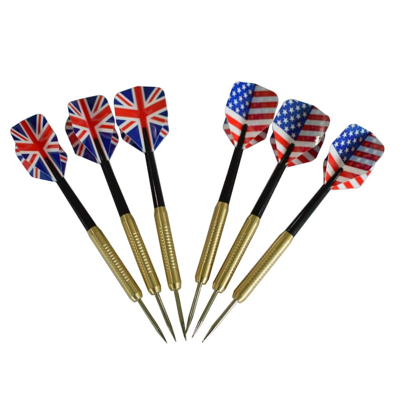 Hathaway Winchester Bristle Dartboard and Cabinet Set - Driftwood Finish
