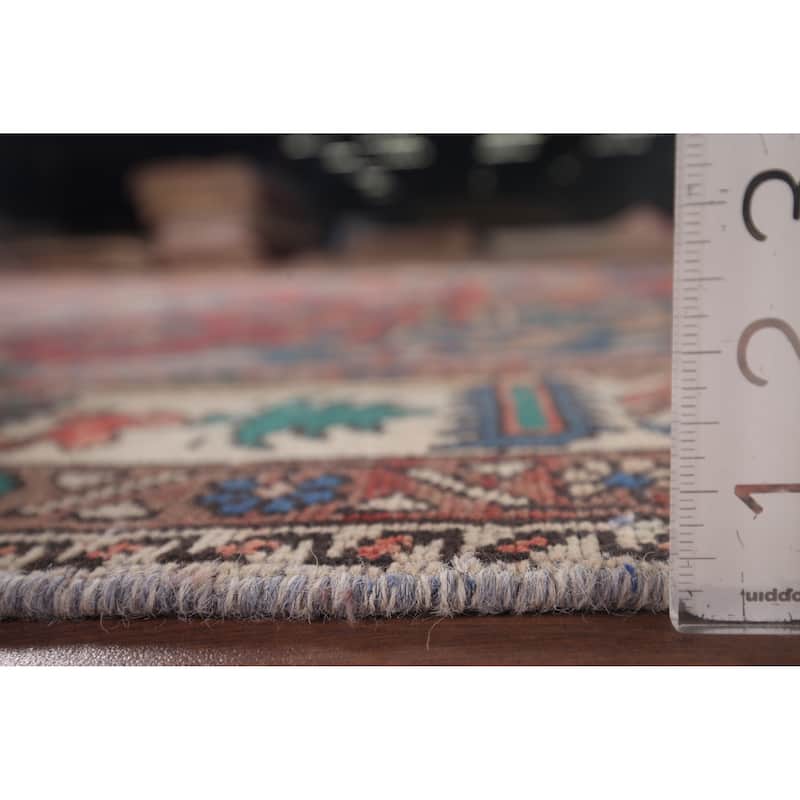 Bakhtiari Persian Vintage Area Rug Handmade Wool Carpet - 6'10"x 10'1"