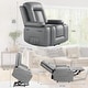 preview thumbnail 29 of 38, Power lift recliner chair with massage, cup holders, and side pocket.