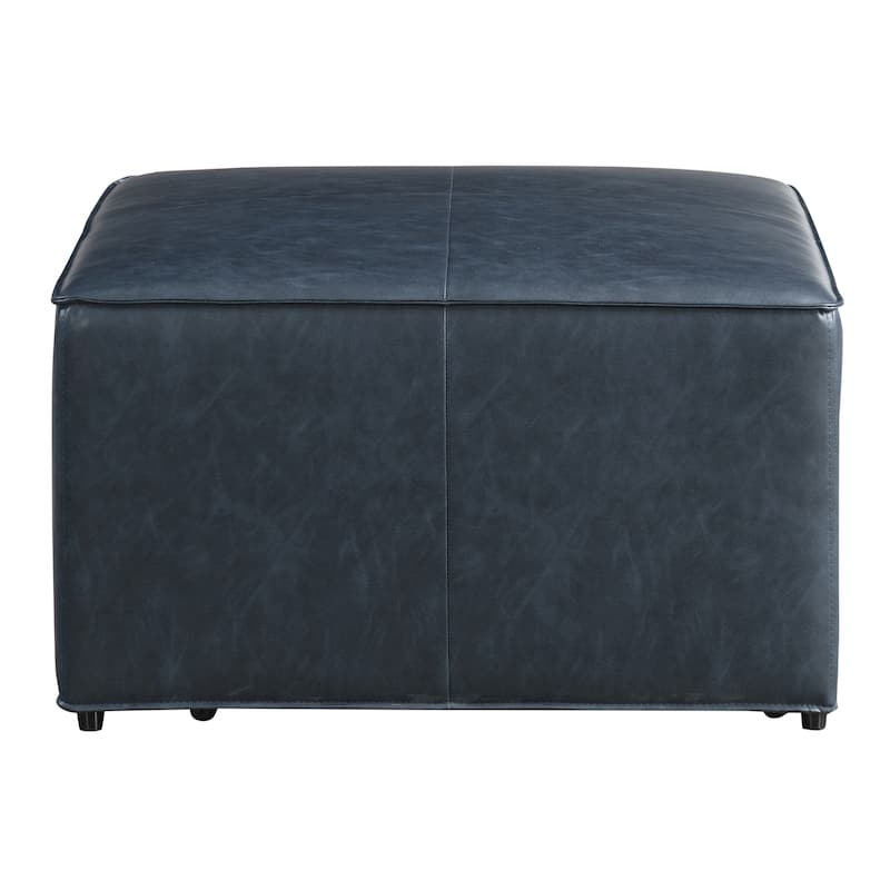 Studio Living Hanson Storage Ottoman in Faux Leather