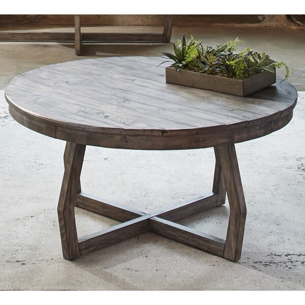 The Gray Barn Rosings Park Grey Wash Cocktail Table