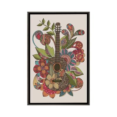 iCanvas "Ever Guitar" by Valentina Harper Framed