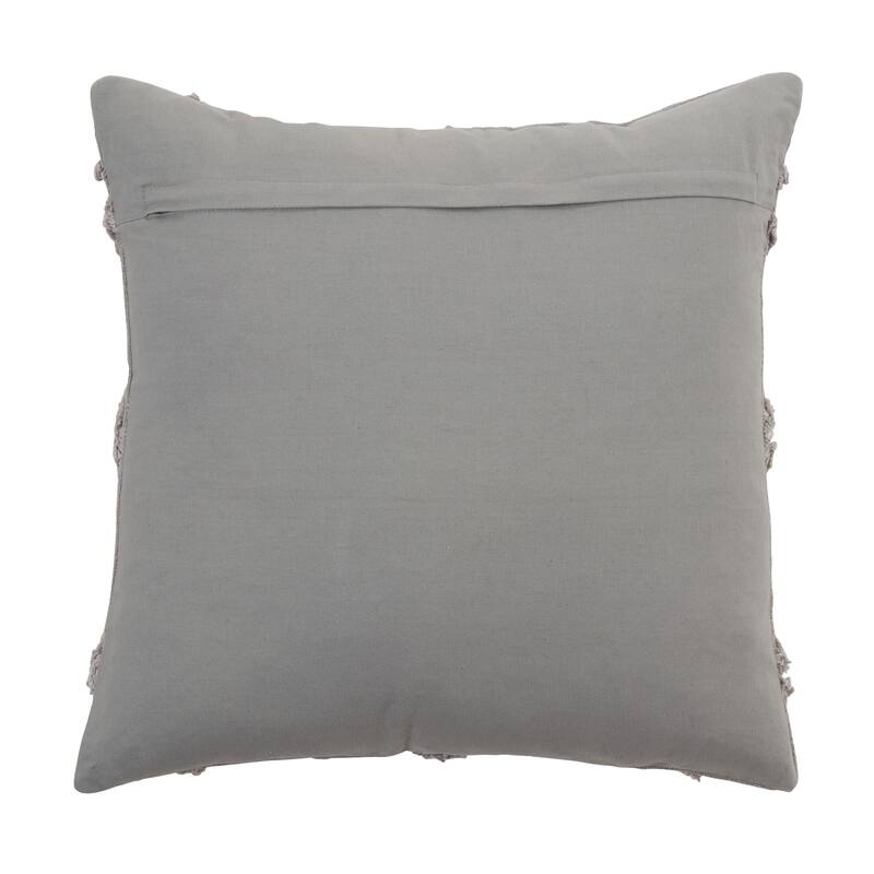 Tufted Pillow With Diamond Design
