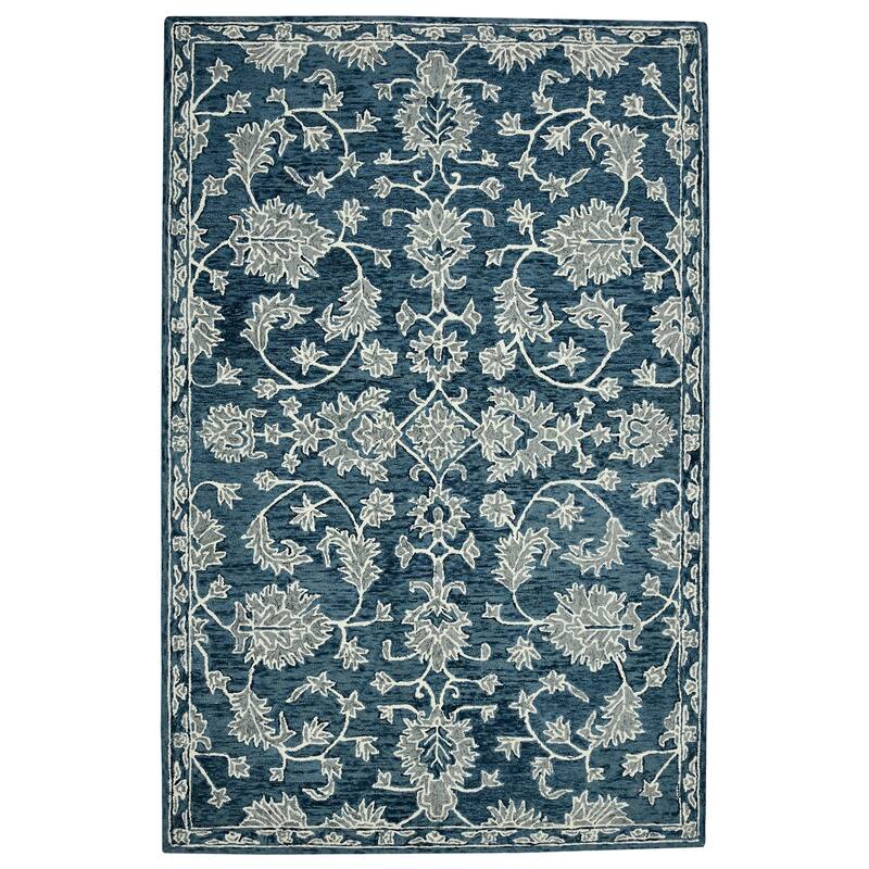 Romesha Hope Hand-Hooked Wool Area Rug