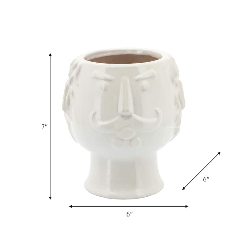 Sagebrook Home Ceramic Planter