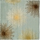 preview thumbnail 72 of 123, SAFAVIEH Handmade Soho Miyase Burst New Zealand Wool Rug 6' x 6' Square - Light Blue/Multi
