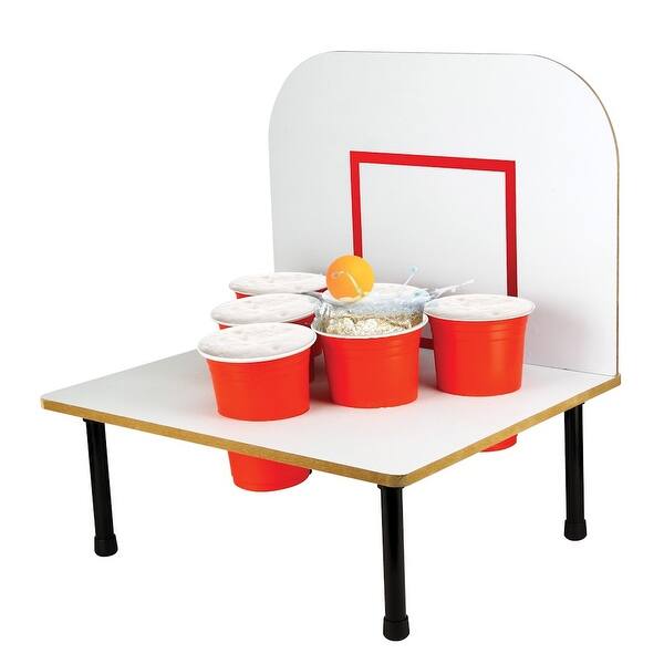 Shop Bank Shot Beer Pong Game Basketball Table Tennis Adult