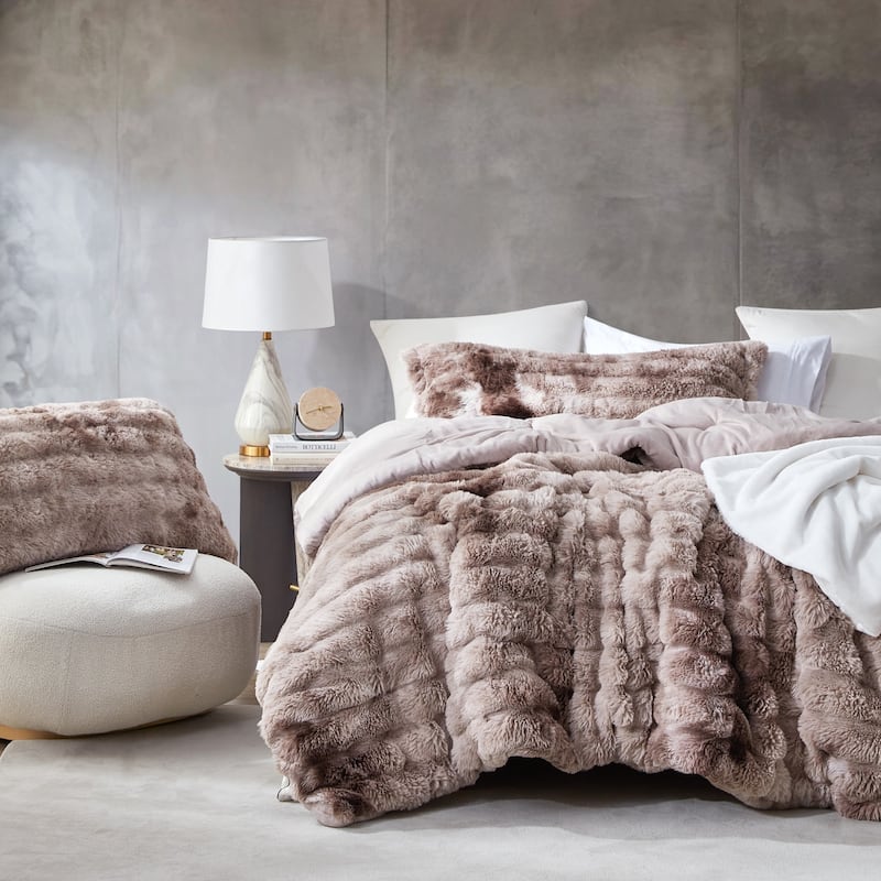 Snowball Chunky Bunny® - Coma Inducer® Comforter Set - Wisdom Brown