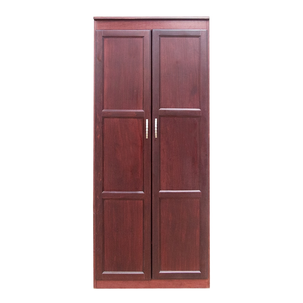 Concepts in Wood Armoire Wardrobe Closet, 6 ft Tall
