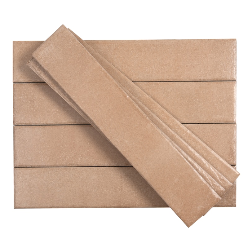 Cadence 3x16 Earthy Terracotta Porcelain Subway Wall and Floor Tile (14.21 sq ft/case) - 44 Pack