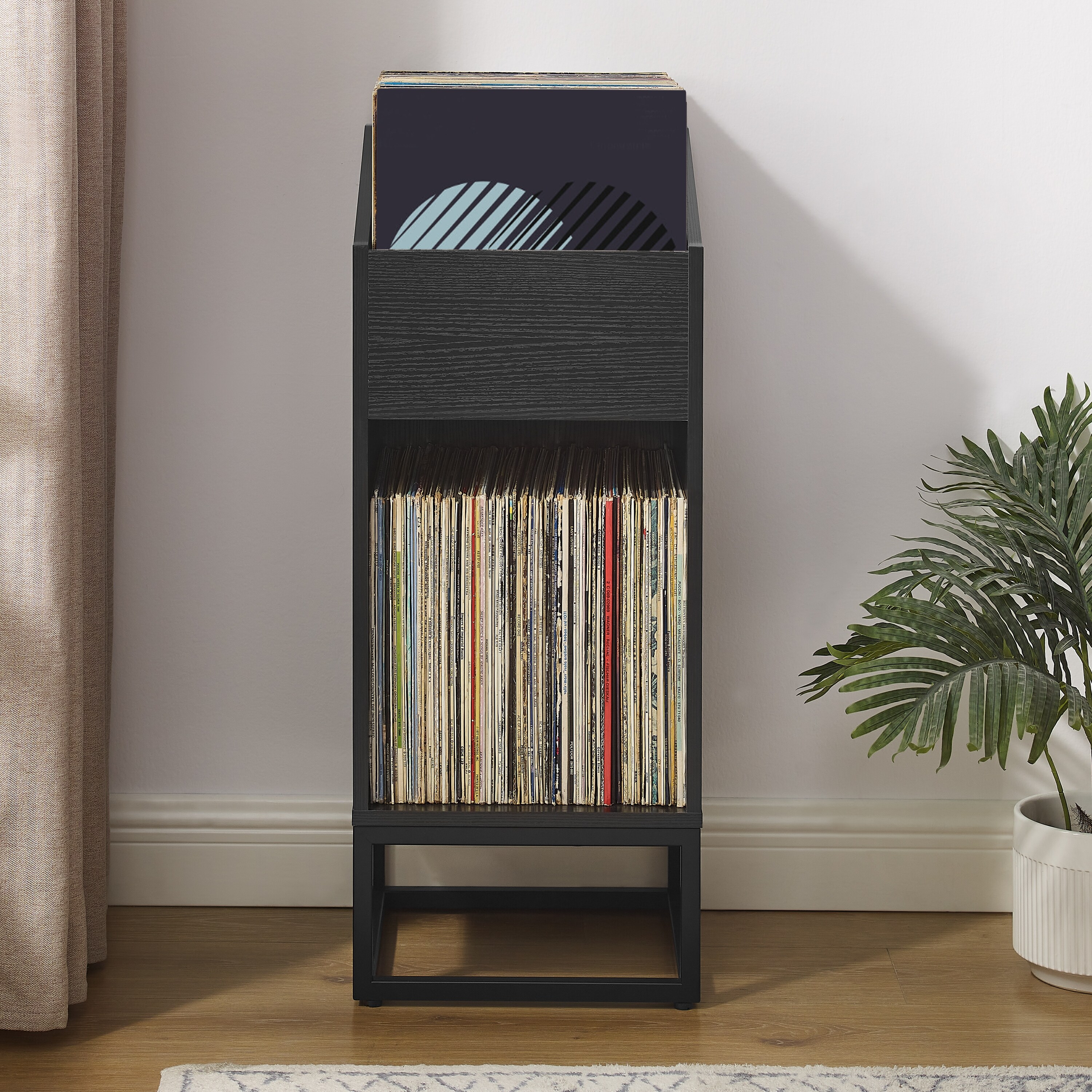 Crosley Enzo Small Vinyl Record Storage Stand - Overstock - 43316311