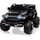preview thumbnail 1 of 28, 2 Seater Ride On Car with Remote Control, 4WD Off-Road Truck 12V Electric Battery Powered Ride On Toys Black