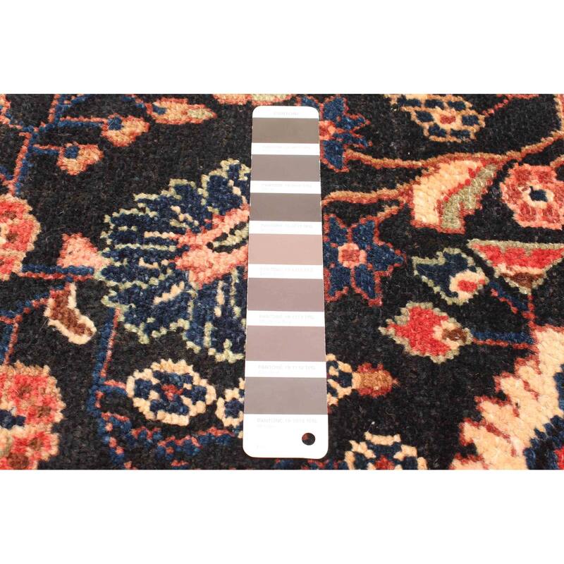 ECARPETGALLERY Hand-knotted Anadol Dark Brown Wool Rug - 3'11 x 6'7