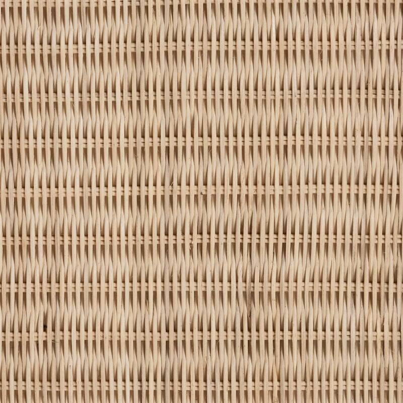 Lanica Braided Natural Rattan Console Table with Drawers and Shelves – Coastal Style Cabinet for Entryway or Living Room