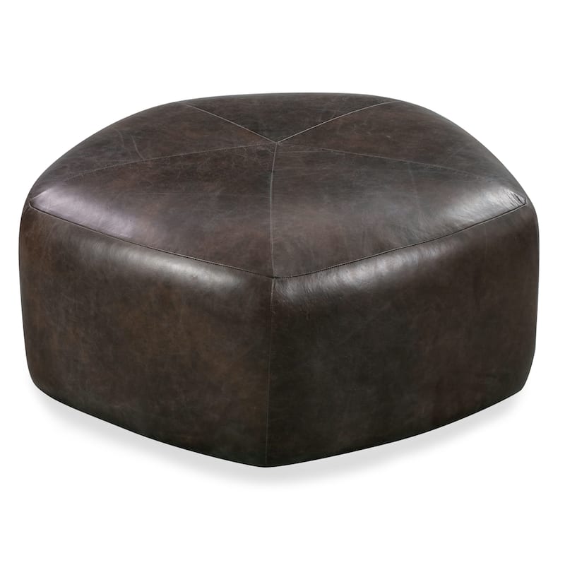 Poly & Bark Porto Ottoman - Full Grain Genuine Italian Leather