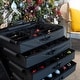 preview thumbnail 8 of 7, Christmas Ornament Storage Box w/ Adjustable Dividers (Telescoping Height)
