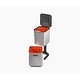 preview thumbnail 3 of 13, Joseph Joseph Totem Compact 40L Dual Trash Can and Recycle Bin (8 US Gallons)