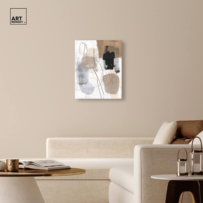 Contemporary Canvas II Canvas by Art Remedy, Gallery Wrapped